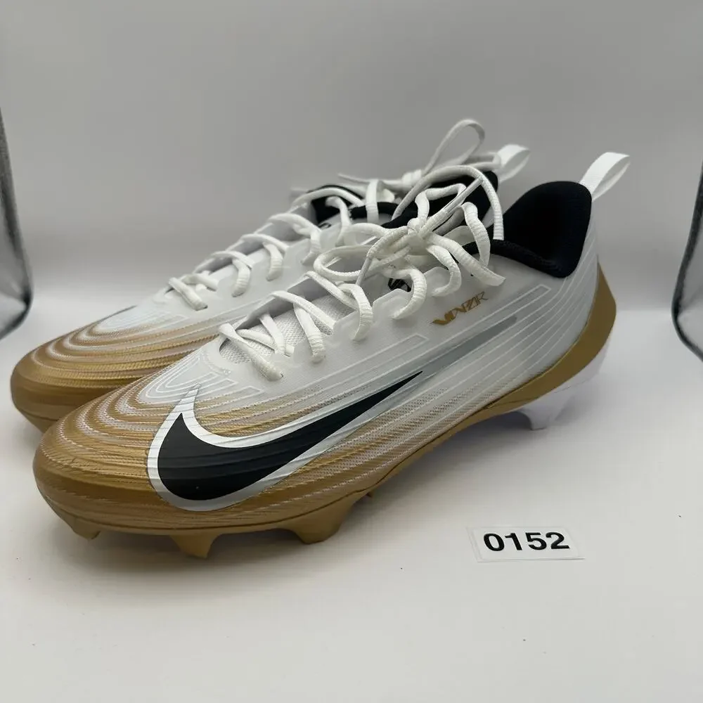 NIKE Vapor Speed 3 Gold Mens 12 Football Cleats FB3303-103